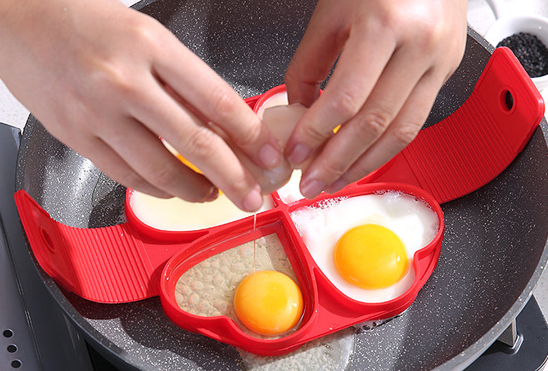 Egg & Pancake Ring Nonstick Silicone Mold