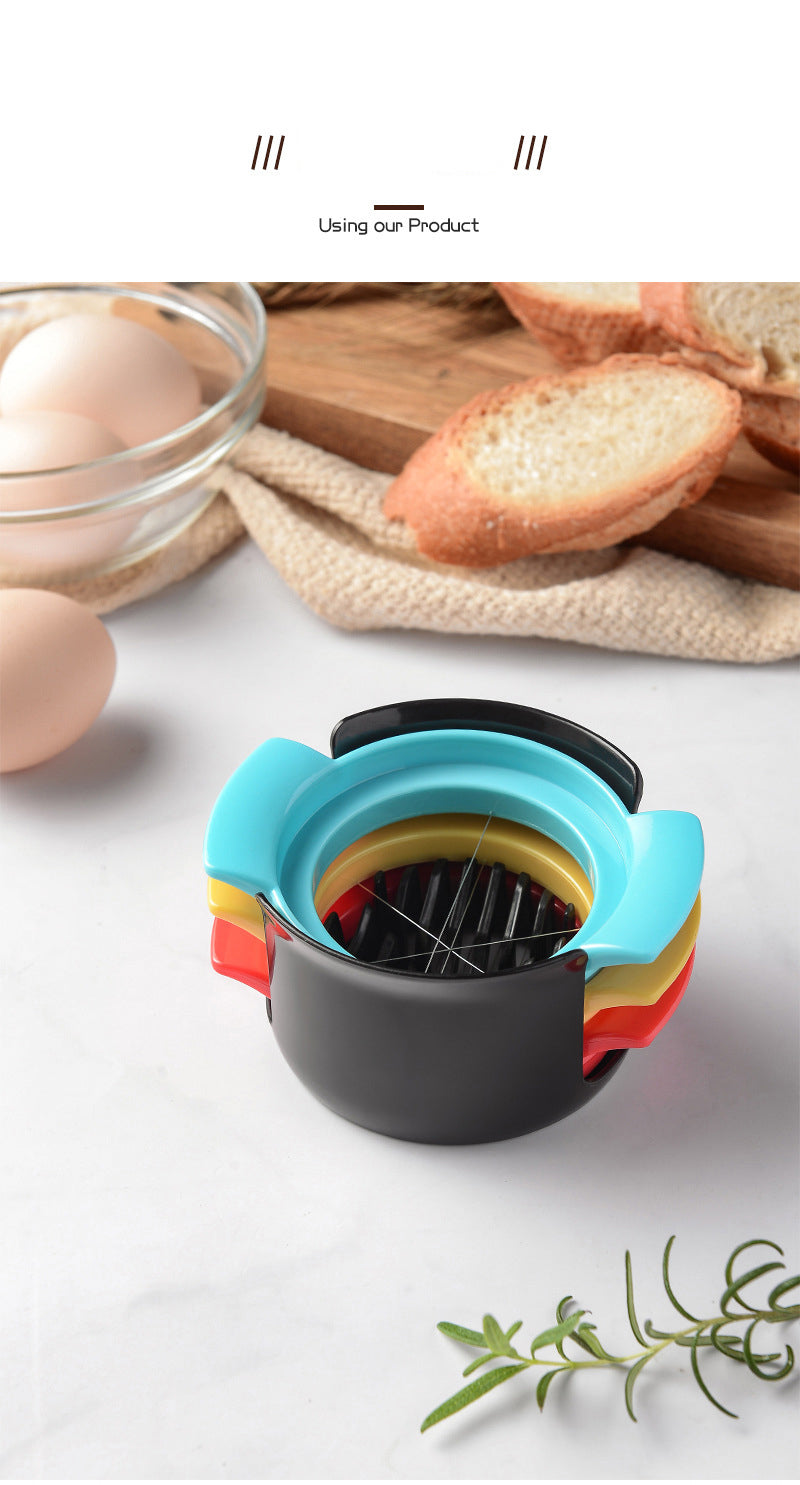 Egg Cutter Multi-Functional Egg & Fruit Slicer