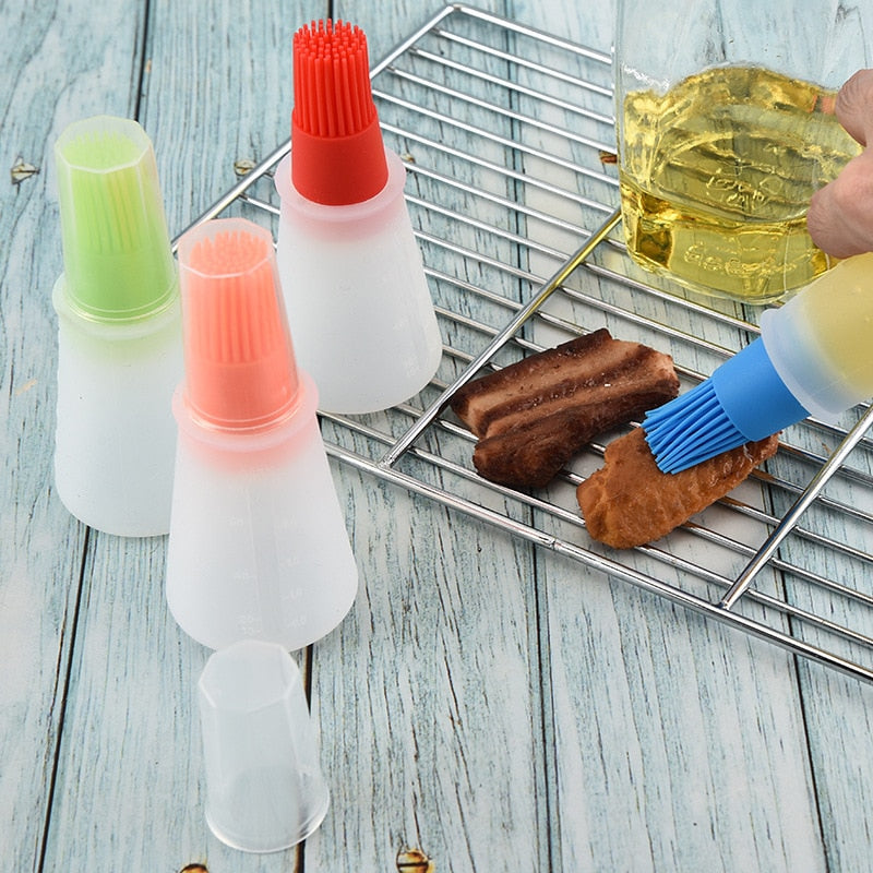 1pcs Kitchen Accessories Tools Silicone Oil Brush Kitchen Tools Basting Brushes Cake Butter Bread Pastry Brush Kitchen Gadgets