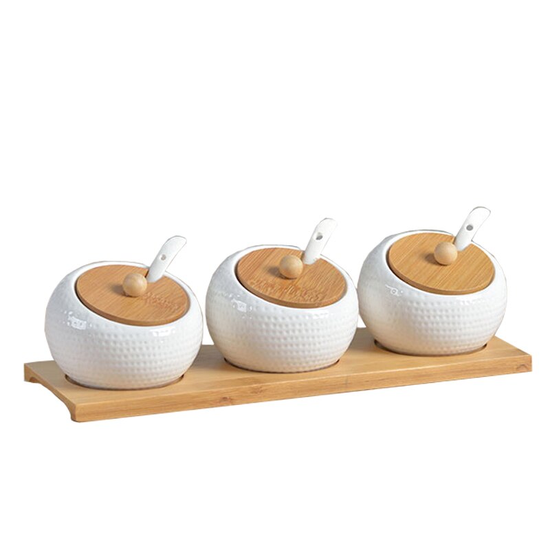 Ceramic Seasoning Jar Kitchen Sets