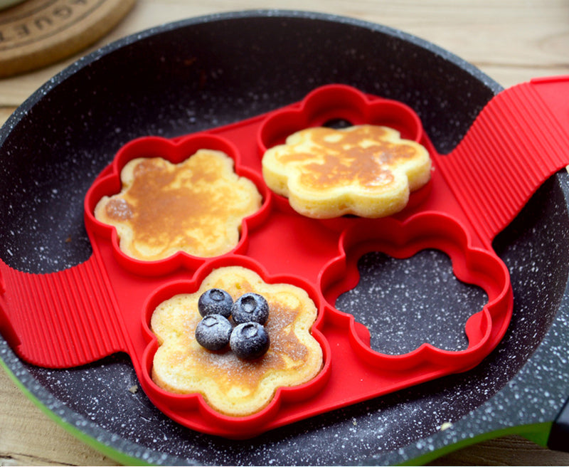 Egg & Pancake Ring Nonstick Silicone Mold