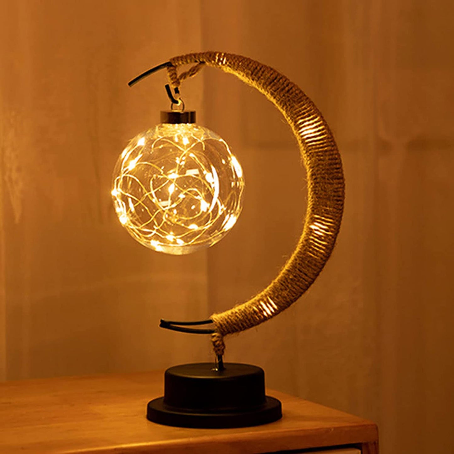 LED Moon Lantern Night Light Lamp