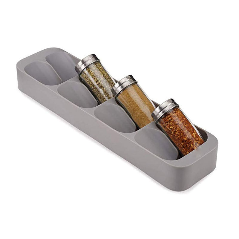  Seasoning Box Set, 8-Grid Stainless Steel Seasoning