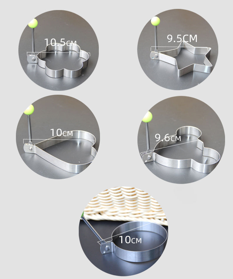 Egg & Pancake Ring Nonstick Silicone Mold